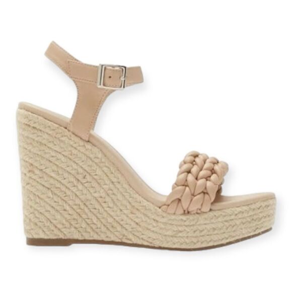 BP Goldie Braided Wedge Sandal in Beige Size 10 NEW - Picture 16 of 16